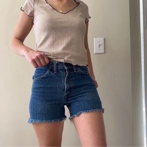 Vintage Levi’s Orange Tag Cut Off Shorts Sz 2